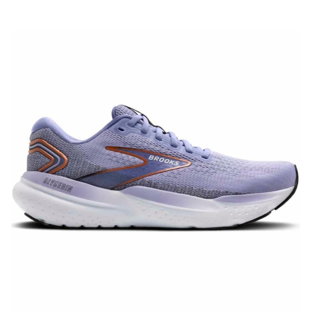 Brooks Women's Lavender Running Shoe with Copper Accents